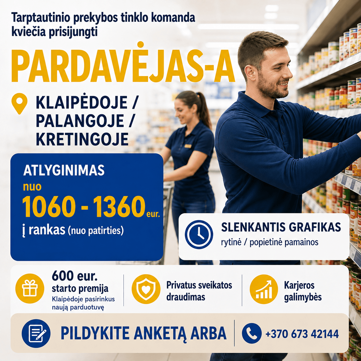 darbas lidl pasvalyje Klaipedoje prekyba janonio darbas Palangoje Kretingoje