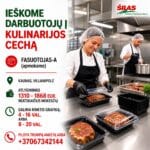 darbas gamyboje kaune Pakavimas fasavimas fasuotojas pakuotojas gamyba darbas kaune cechas kulinarija prekyba pamainomis virtuve. darbas sile silas